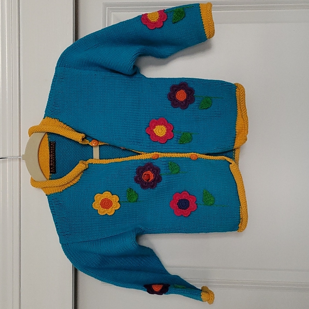 La Domenica little girls sweater